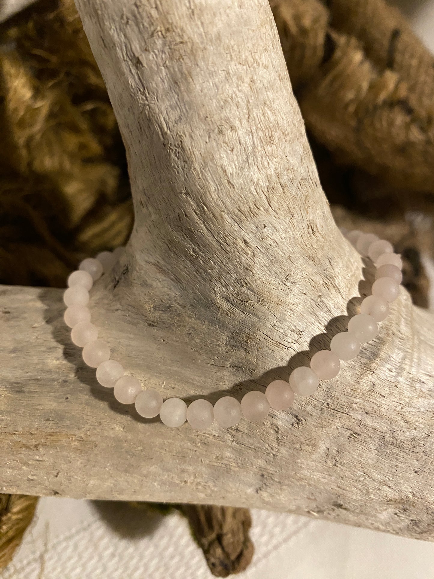 Frosted Rose Quartz