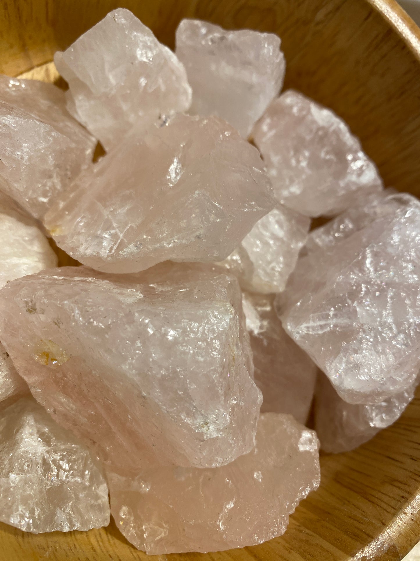 Medium Raw Rose Quartz