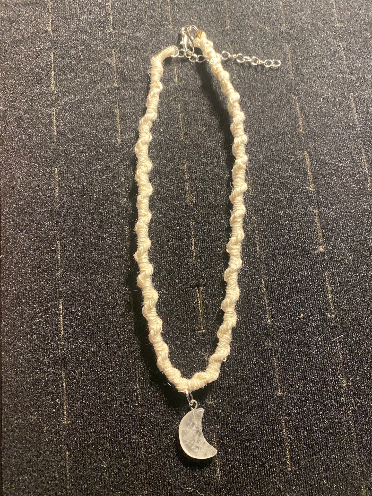 Crescent moon necklace