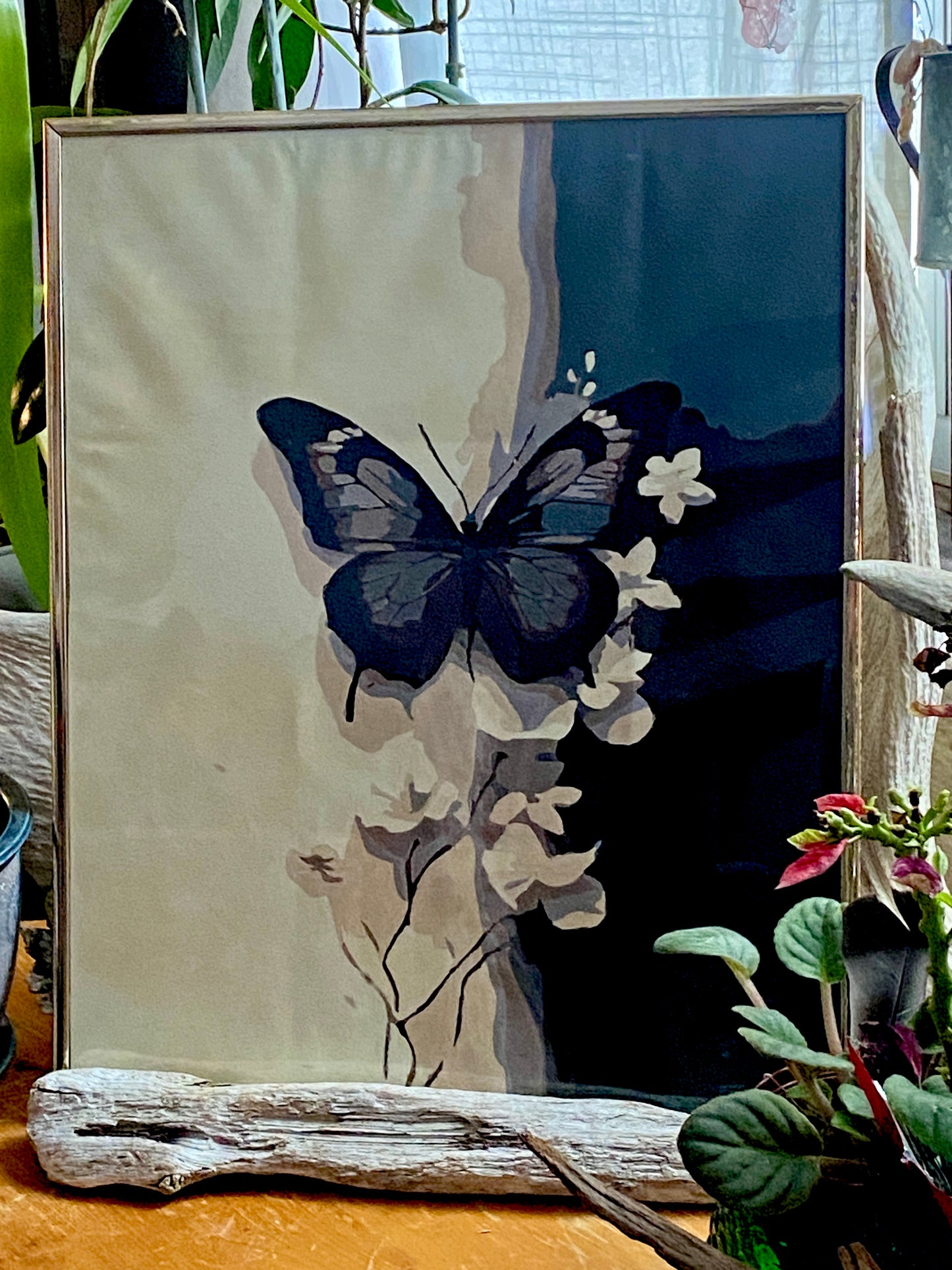 Butterfly painting