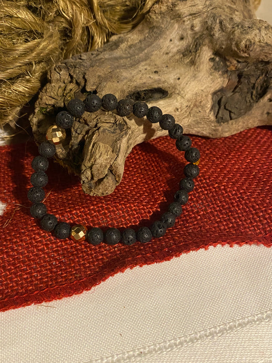 Hemitite and Lava