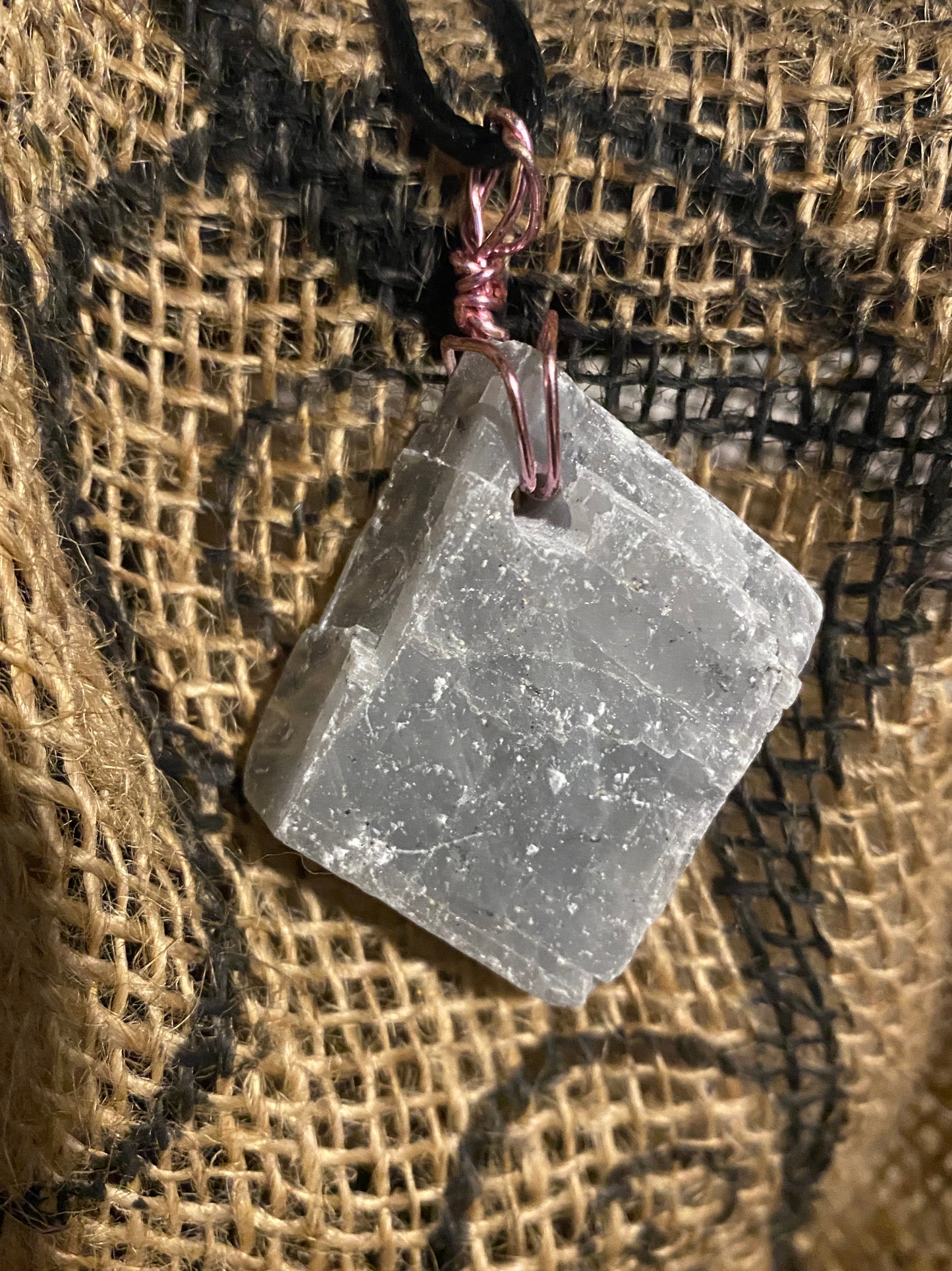 Blue Calcite necklace