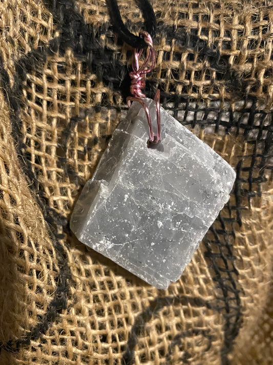 Blue Calcite necklace