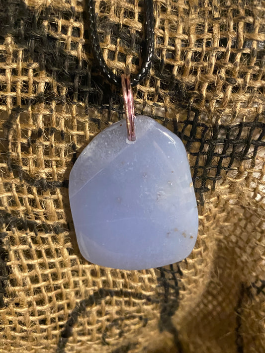 Blue Lace Agate necklace