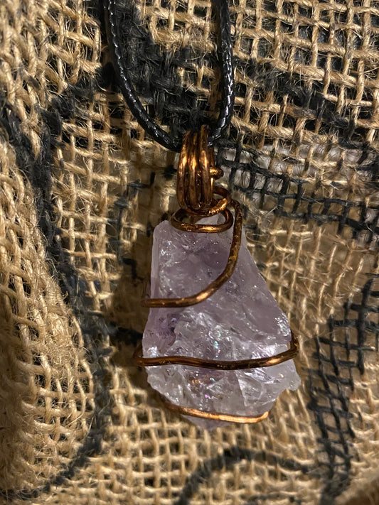 Amethyst necklace
