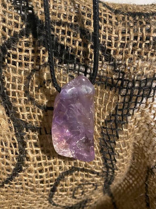 Amethyst necklace
