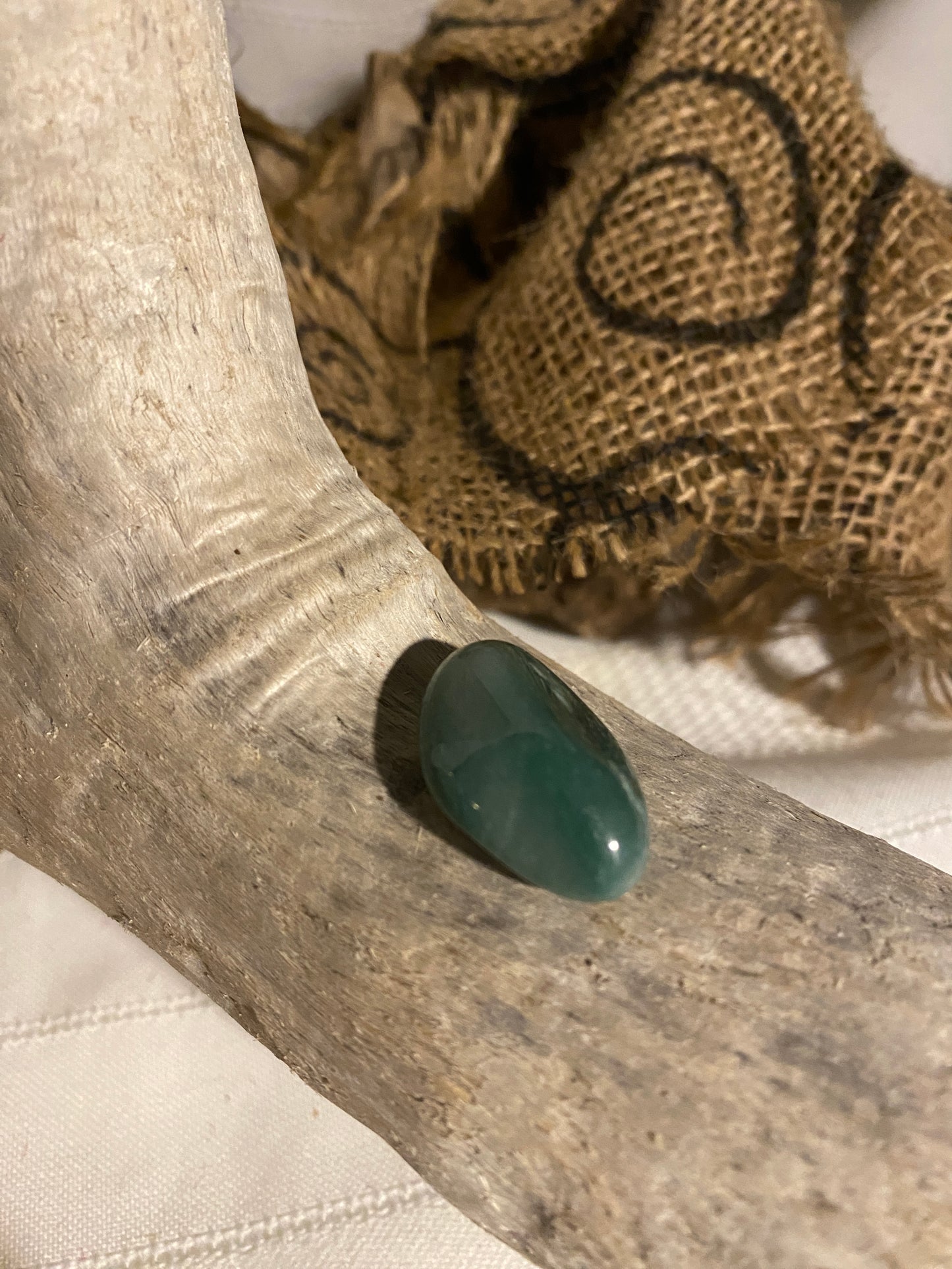 Small tumbled Green Aventurine