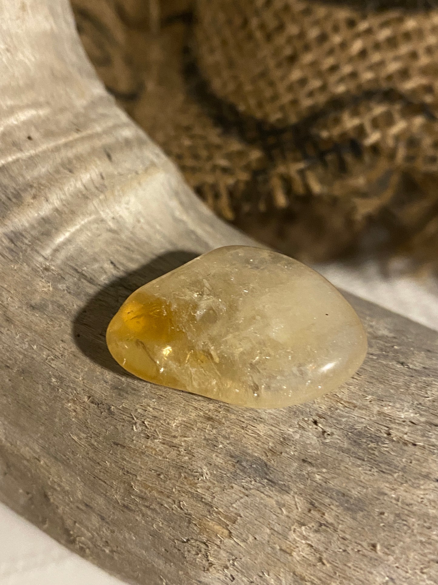 Small tumbled Citrine