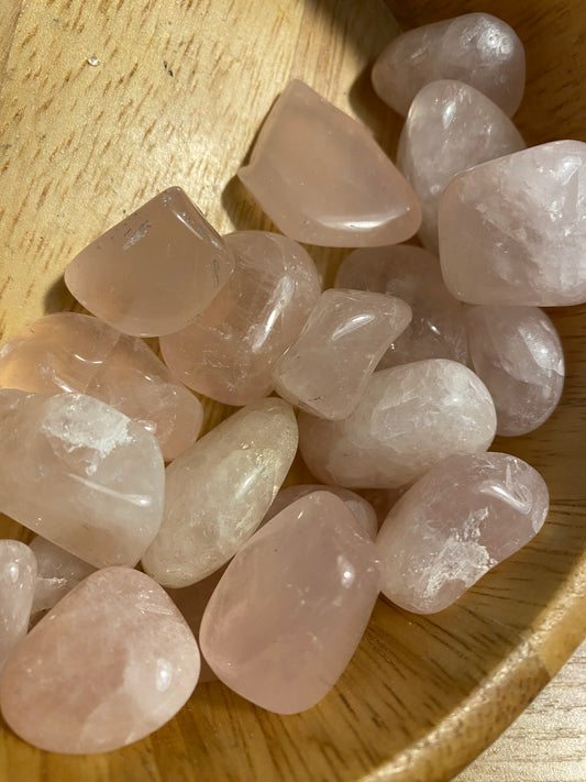 Small Rose Quartz Tumbles