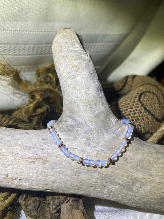 Opalite and Rose Gold Hematite