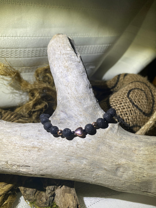 Hematite heart diffuser