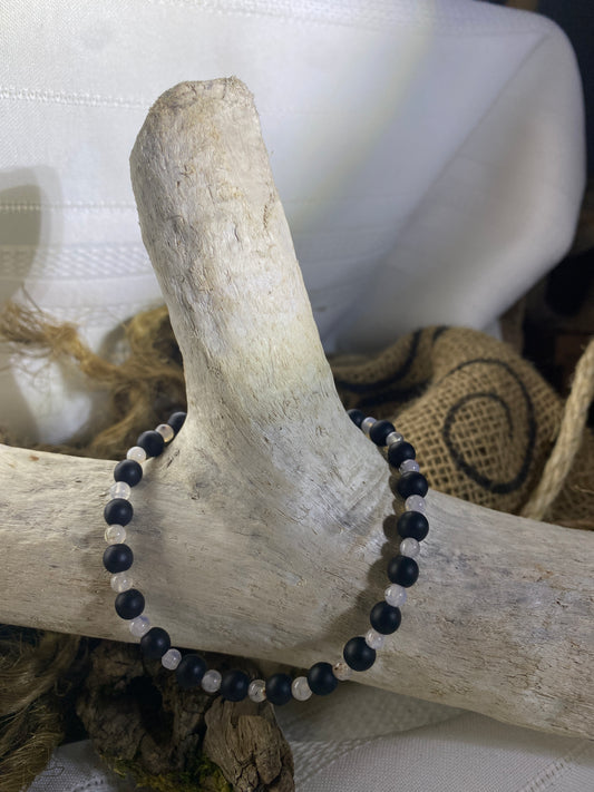 Phantom Quartz and Black Onyx